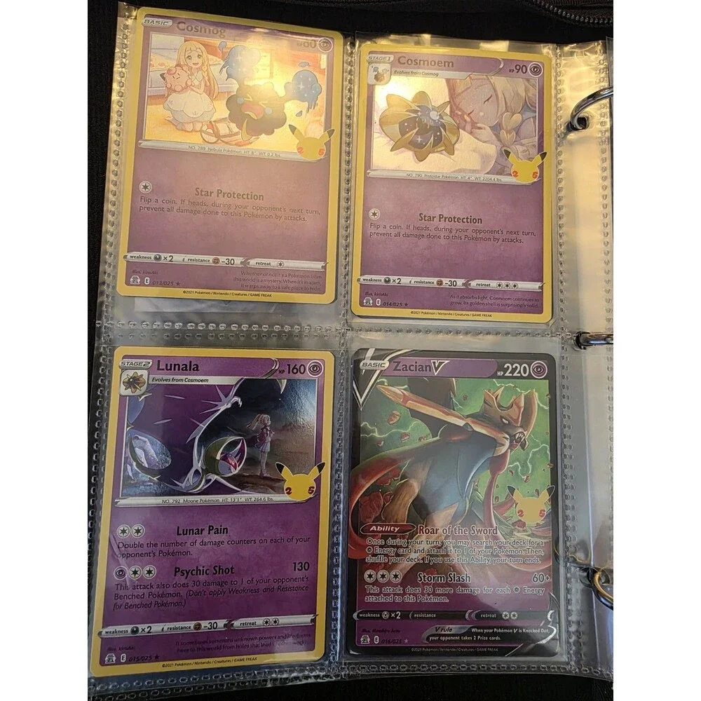 🔥Pokemon Binder Collection🔥 double sleeved NM/M Condition 💎